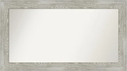 Vista 59 de Amanti Art Espejo personalizado, espejo de baño Alexandria Greywash, espejo de pared o espejo de tocador de baño sobre el fregadero