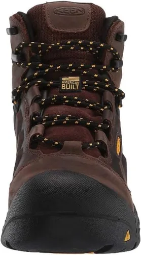 Vista 6 de KEEN Utility Botas de trabajo industriales impermeables Dover de 6 pulgadas con punta compuesta para hombre