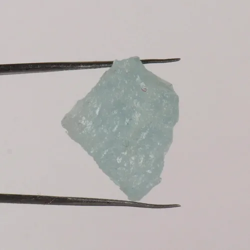 Vista 2 de GEMHUB 18 CT Natural Aqua Sky Aguamarina Piedra preciosa áspera Tierra Minada Aqua Sky Aguamarina Espécimen de Cristal Curativo