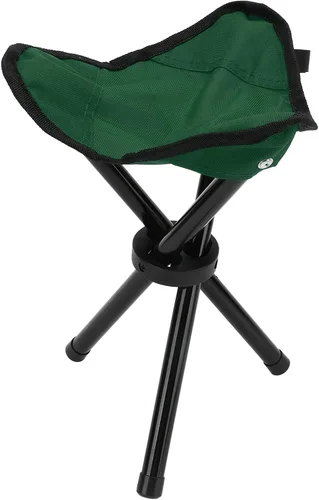 Vista 8 de Taburete trípode para camping, portátil, plegable, ligero, para campamento, senderismo, caza, caminar, pesca, viajes