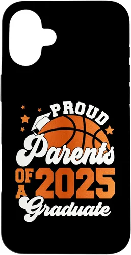 Vista 22 de iPhone 16 Parents of a 2025 Graduate Senior Graduation Basketball Case