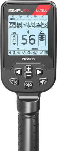 Vista 5 de Nokta Simplex - Detector de metales ultra impermeable con eje de fibra de carbono y bobina de búsqueda de 11 pulgadas (detector de metales)
