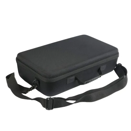 Vista 3 de khanka Hard Travel Carrying Case Replacement for Meta Oculus Quest 2 Virtual Reality VR Gaming & Accessories (inside Purple)
