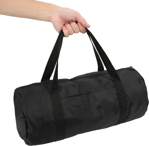 Vista 8 de Pequeña bolsa de gimnasio plegable Cilindro Fitness Bolsa de hombro, #1, Classic