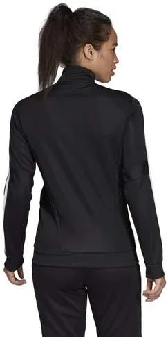 Vista 3 de adidas Team 19 - Chaqueta deportiva para mujer, granate-blanco