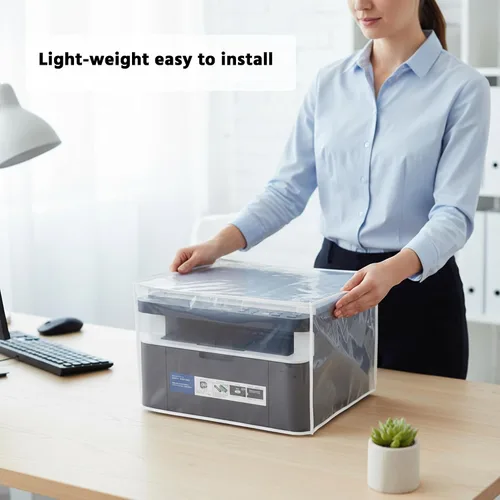 Vista 3 de Funda protectora transparente para impresora compatible con EPSON