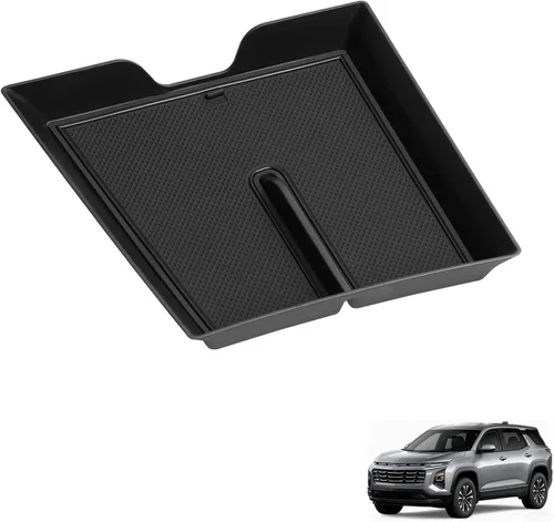 Vista 12 de SMABEE Bandeja organizadora de consola central inferior para Chevrolet Chevy Equinox 2025 2026, accesorios debajo de la consola central, organizador