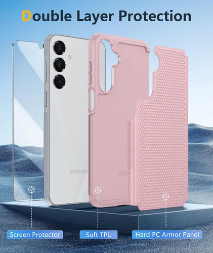 Vista 799 de FNTCASE Funda para iPhone 17 Pro: Fundas delgadas translúcidas de color azul claro compatibles con MagSafe, protección completa de la cámara