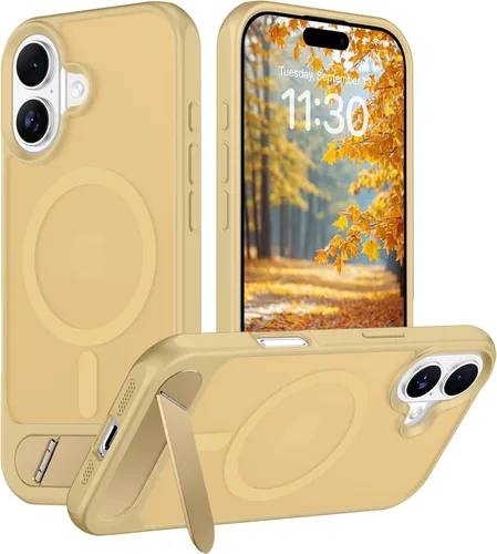 Vista 215 de Funda para iPhone 11 con compatibilidad magnética, [Soporte invisible incorporado][Compatible con MagSafe]