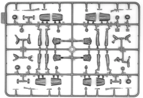 Vista 3 de ICM Models 1/35 Rifles Goumier marroquíes (1943) Kit