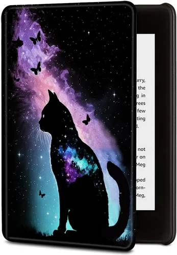 Vista 18 de BVDIKMI Funda para Kindle de 6 pulgadas (versión 11ª generación 2022), funda delgada de piel sintética con encendido y apagado automático