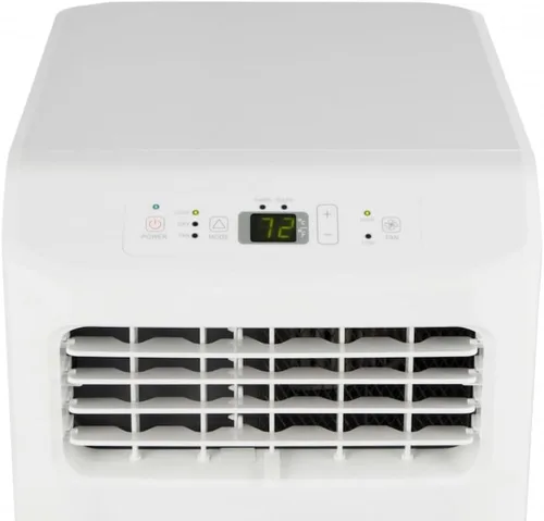 Vista 2 de Hisense Aire acondicionado portátil de 5000 BTU DOE (115 voltios) blanco ventilado, control remoto, enfría 150 pies cuadrados, temporizador de 24