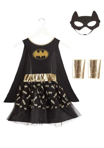 Vista 9 de Disfraz Brillante de Batgirl para Niños Multicolor
