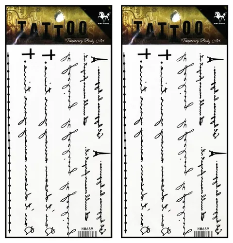 Vista 21 de Tatuajes 2 hojas de mariposas mosca de mariposa tatuajes temporales pegatinas falsas cuerpo brazo pecho hombro tatuajes para adolescentes, hombres