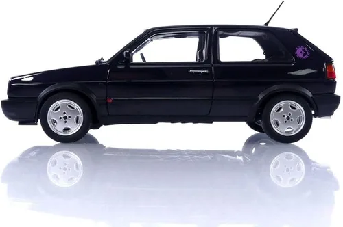 Vista 2 de Norev 1991 Golf GTI Fire and Ice Dark Purple Metálico 1/18 Diecast Model Car 188558