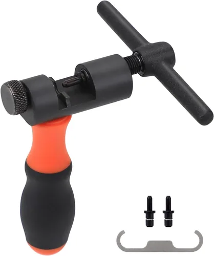 Vista 10 de Kit de herramientas universal para cadena de bicicleta con disyuntor de bicicleta, alicates de cadena principal, comprobador de cadena