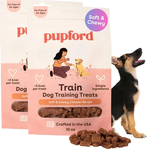 Vista 18 de Pupford Golosinas de entrenamiento suaves y masticables para perros y cachorros (carne de res, 5 onzas)