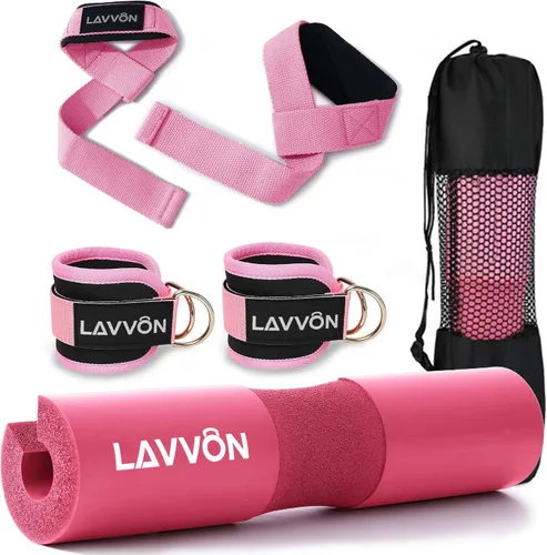 Vista 9 de Barbell Pad Set - Hip Thrusts Pads for Squat&Lunges/Bench Press Bar Padding