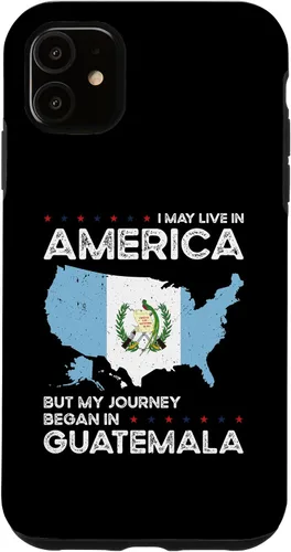 Vista 10 de Funda para iPhone 17, diseño de patriota guatemalteco estadounidense