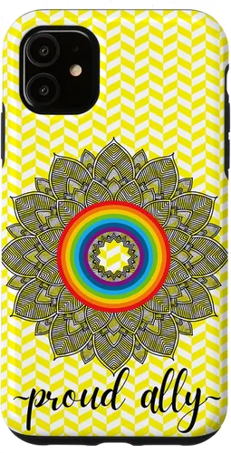 Vista 8 de Proud Ally LGBTQIA Gay Pride Month Celebration Case for iPhone 16