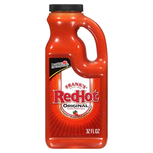 Vista 26 de Salsa de pimienta cayera Redhot Original de Frank's, 23 oz