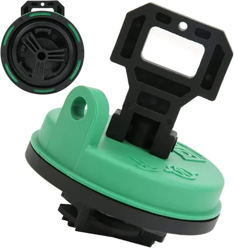 Vista 6 de 2849039 Tapa de combustible con bloqueo de tapa de combustible, tapa de aceite para cargadores de ruedas, compatible con modelos de dirección