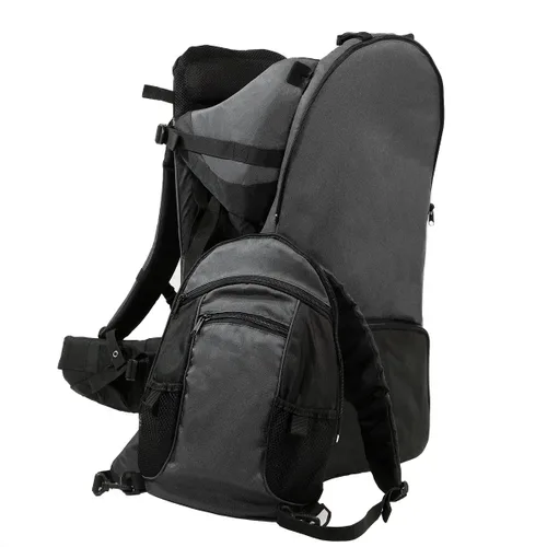 Vista 7 de ClevrPlus Mochila Portabebés Ajustable Deluxe para Niños al Aire Libre, Senderismo, Camping