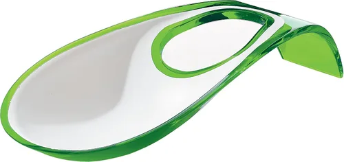 Vista 2 de Guzzini Latina - Reposador de cucharón de dos tonos (9-1/2 pulgadas), transparente