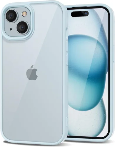 Vista 90 de LoeoeL para iPhone 8 Plus/ 7 Plus Funda Transparente, Funda Híbrida de Teléfono [Plástico Duro y Parachoques de Silicona Suave] Cubierta Protectora