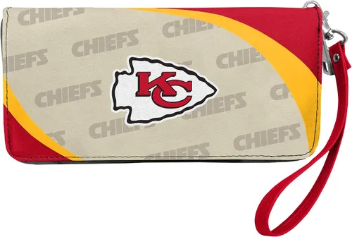 Vista 6 de Cartera organizadora NFL de cierre curvo, negro Pittsburgh Steelers