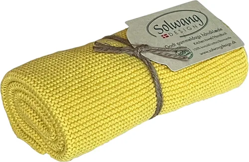 Vista 41 de Solwang 100% algodón orgánico certificado fabricado en la India Toalla de cocina/mano de diseño danés (verde ártico orgánico)