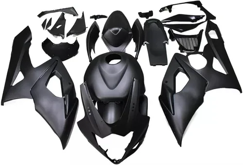 Vista 30 de YTL - Carenado completo negro brillante para Suzuki 2005-2006 GSXR 1000