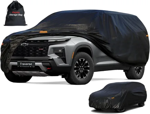Vista 68 de Kayme Cubierta de auto SUV de 7 capas ajuste personalizado para BMW X1 (2009-2025), impermeable, para todo tipo de clima, para automóviles, cubierta