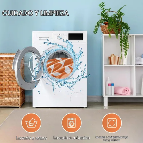 Vista 7 de Juego de edredón tamaño King – Juego de edredón de 7 piezas con estampado botánico floral en naranja con sábanas, juego de ropa de cama