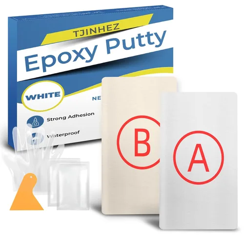 Vista 8 de Black Epoxy Putty 14oz High Strength Filler Metal Wood Tile Ceramic