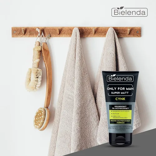 Vista 5 de Bielenda Solo para hombres Super Mat Gel limpiador con exfoliante 5.3 onzas