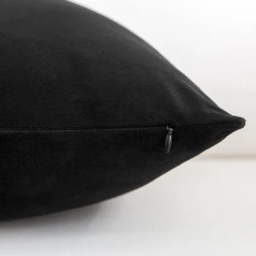 Vista 3 de Juego de 2 fundas de almohada decorativas de terciopelo, funda de cojín cuadrada suave para decoración del hogar para sala de estar, sofá o cama