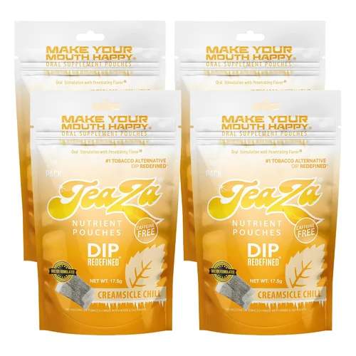 Vista 35 de Teaza Bangin' - Bolsas energéticas de hierbas alternativas al tabaco sin nicotina, bolsas de inmersión saludables para tabaco, sabor prémium a