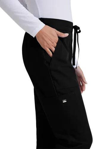 Vista 5 de Grey's Anatomy Signature modelo 2207 - Pantalón quirúrgico a la cadera con 3 bolsillos, para mujer