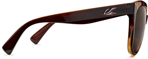 Vista 3 de Kaenon Gafas de sol polarizadas Lina para mujer Ámbar cristal oro