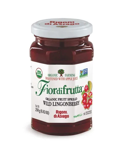 Vista 33 de Rigoni di Asiago Fiordifrutta Organic Fruit Spread, melocotón, 6