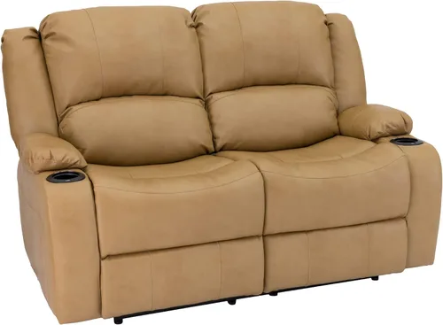 Vista 15 de RecPro Charles - Sofá reclinable doble de pared de 67 pulgadas, para autocaravana, con tela mejorada (color plomizo)