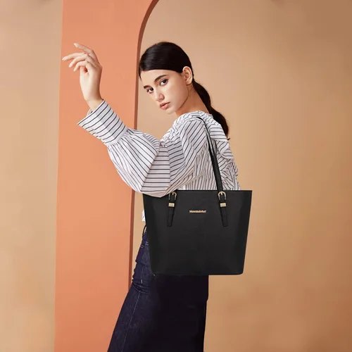 Vista 2 de Montana West Monederos y bolsos para mujer, juego de 3 piezas de bolso y cartera