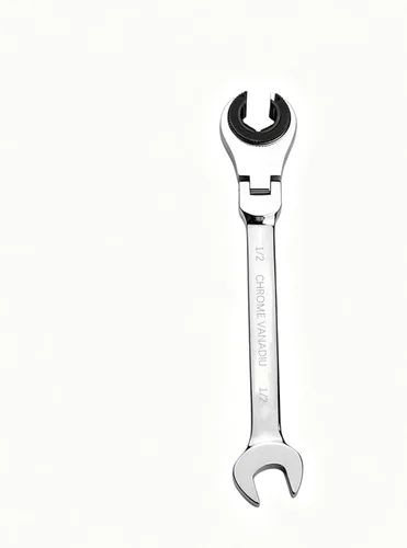 Vista 3 de FLZOSPER Llave de tubo SAE Fix de 1/2 pulgada, llave de engranajes de cabeza flexible, llave combinada de trinquete