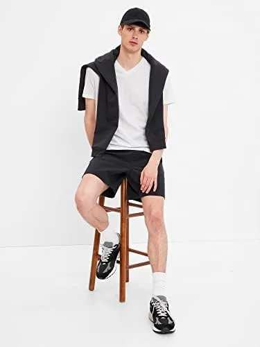Vista 5 de GAP Paquete de 3 camisetas de manga corta con cuello en V para hombre