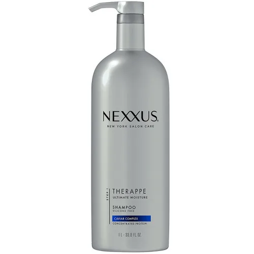 Vista 14 de Champú hidratante Nexxus Therappe Ultimate Moisture para cabello seco libre de siliconas, hidratante ProteinFusion con proteína de elastina y caviar