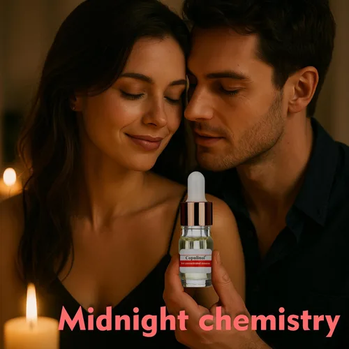 Vista 3 de Perfume de feromonas para mujer Copulinol, paquete de 2 unidades de aceite de perfume corporal de 0.17 onzas líquidas Rose, Amber, Musk Scent