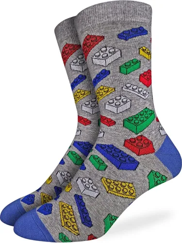 Vista 12 de Good Luck Sock Men's Video Games, Board Games and Toys Socks, Adult Backgammon