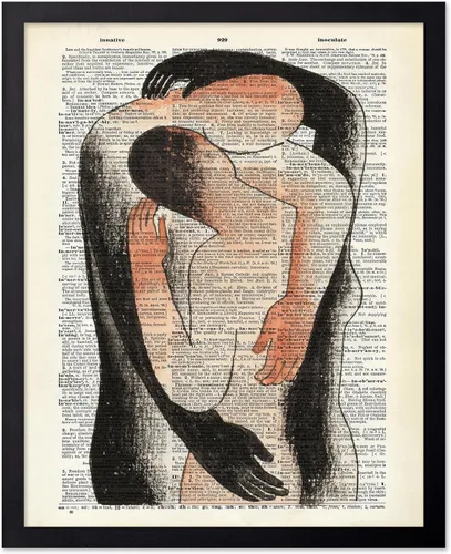 Vista 26 de Poster Master Póster de Arte del Diccionario - Impresión Retro de Mujer Soldadora - Arte de Sándwich de Queso a la Parrilla - Regalo para Ella