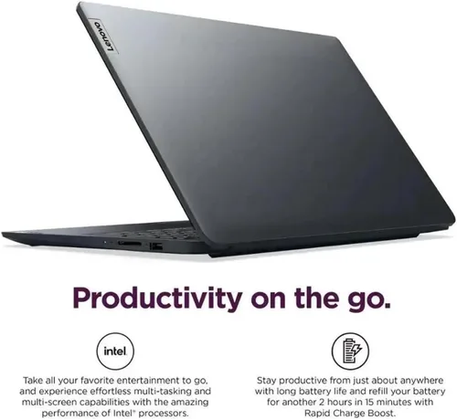 Vista 3 de Lenovo Ideapad 1i - Laptop con pantalla táctil Full HD de 15.6 pulgadas, Intel Core i5-1334U, 16 GB DDR4, SSD de 1 TB, gráficos Intel Iris Xe